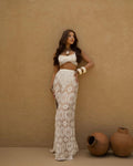 Hollow Out Beach Dresses For Women 3 Piece Swimwear - Norellé