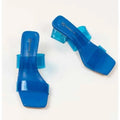 Square Toe Shallow Slippers High Quality
