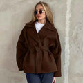 One Button Women's Coat