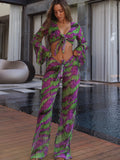 2 Cover Ups High Waist Bikinis  Swimwear - Norellé