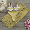 Bikini Set Women Swimwear Push Up Swimsuit Bottom Print Brazilian Biquini Bathing Suit