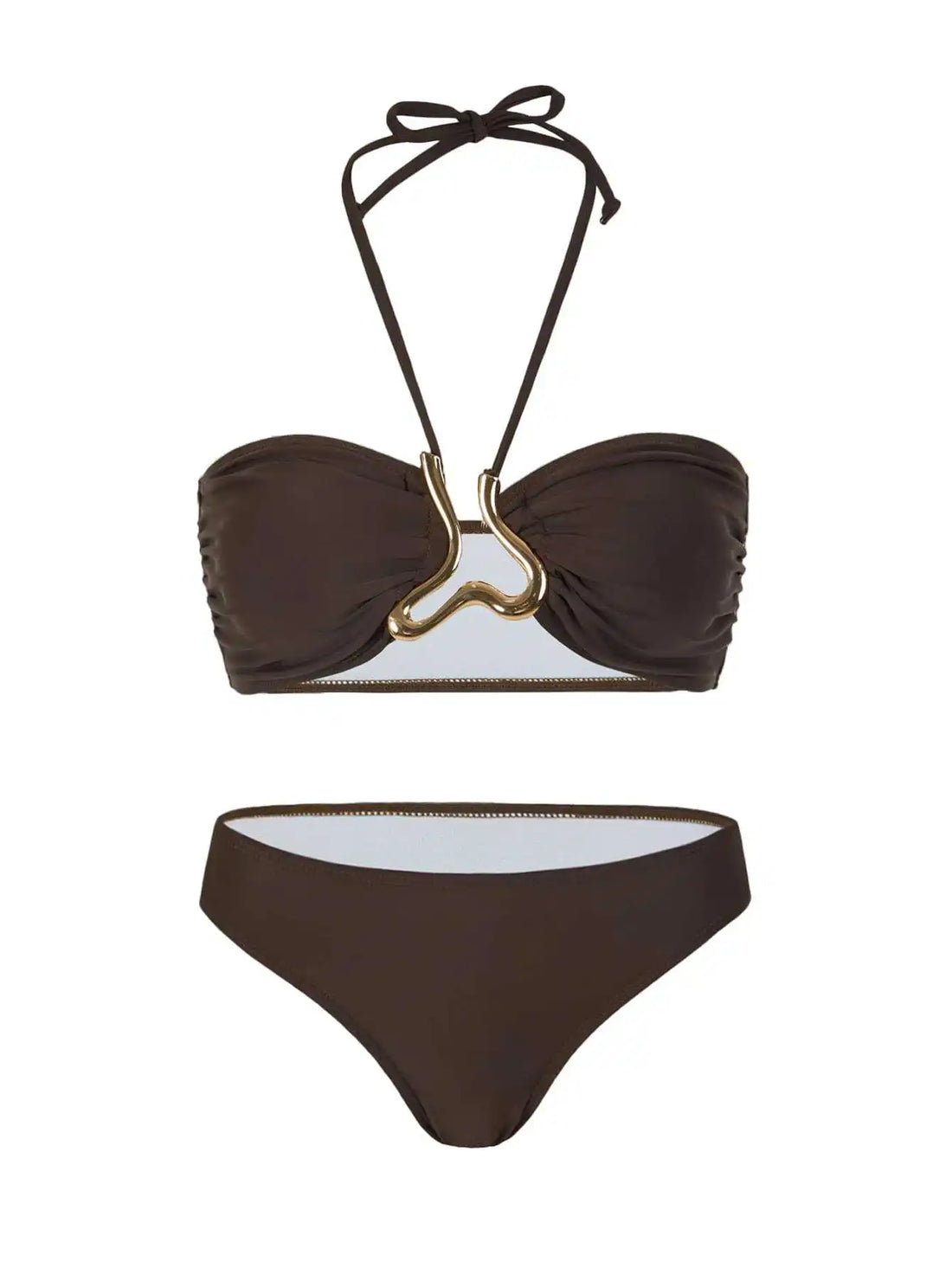 3 Pieces Bikini Set Bandeau Bikinis Women Swimsuit Maxi Dress - Norellé