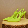 Pink Pointed High Heels Women's