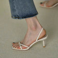 Buckle Strap Stiletto Shoes Women's