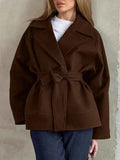 One Button Women's Coat
