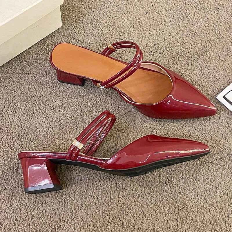 Sandals Women's Thick Heel