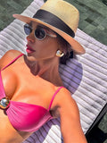 3 Piece Bikini Sets Spaghetti Strap Swimsuits - Norellé