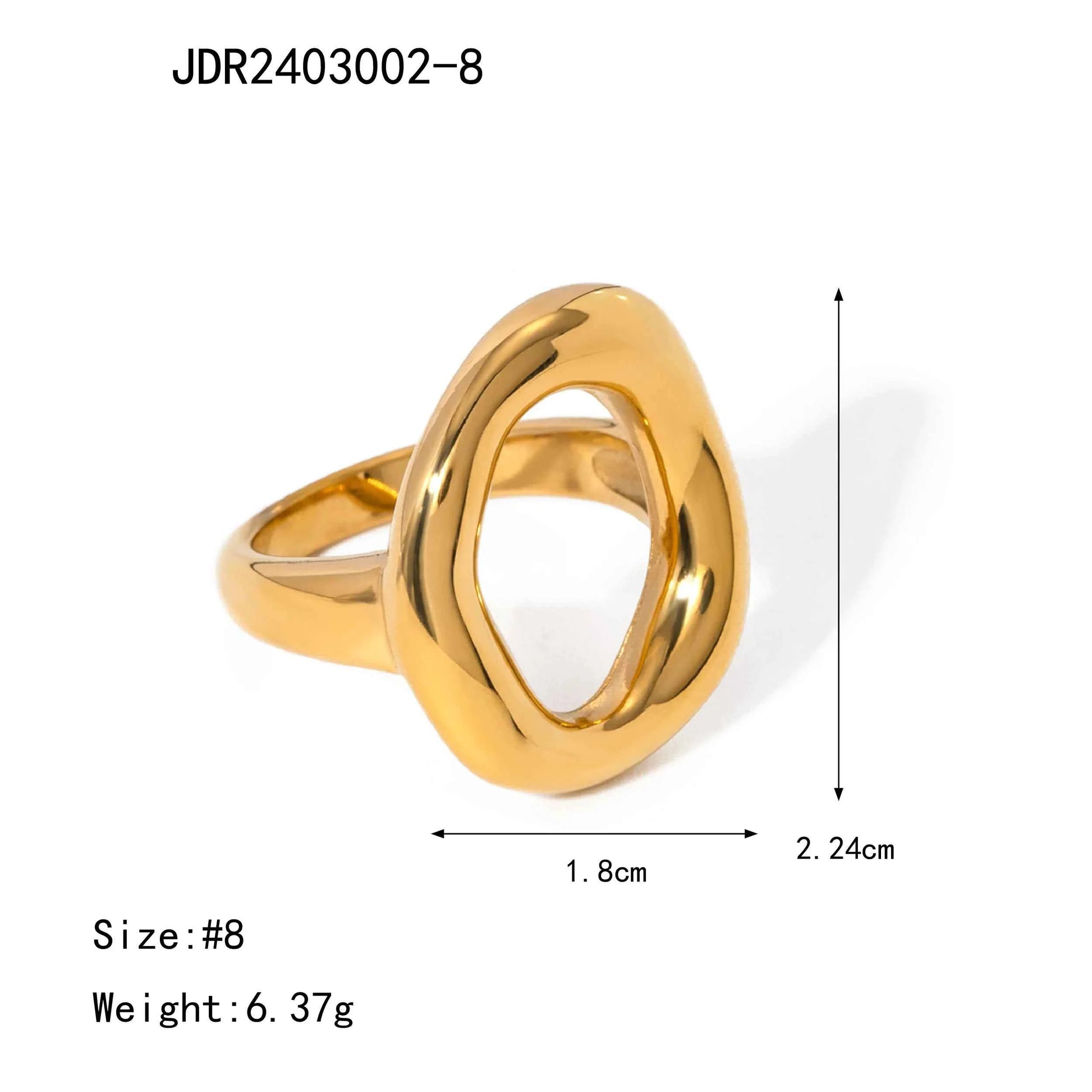 Stainless Steel Circular Hollow Ring