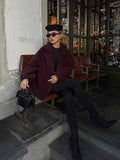 One Button Women's Coat