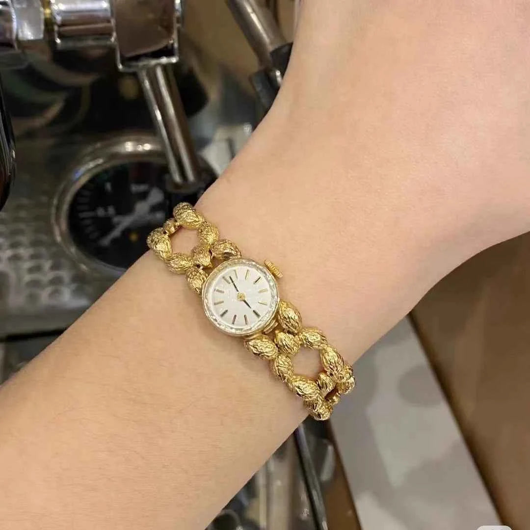 High Quality Brass Vintage Small Retro Ladies Watch