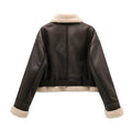 Woman's Fashion Thick Warm Faux Shearling Jacket Coat - Norellé