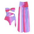 2 Pcs Hollow Swimsuit Women Bikini Cut Out Swimwear - Norellé