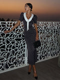 Dot Printed Dresses For Women - Norellé
