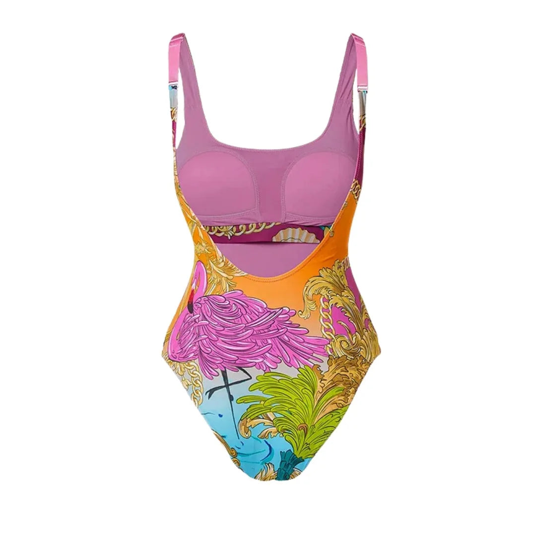 2 Pcs Set Push Up One Piece Swimsuit - Norellé