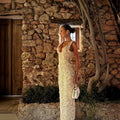 Elegant Flower Applique Dresses - Norellé