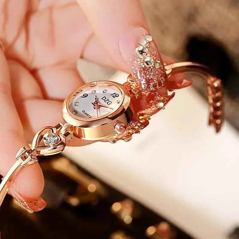 Women Quartz Watch Classic Roman Ladies Bracelet
