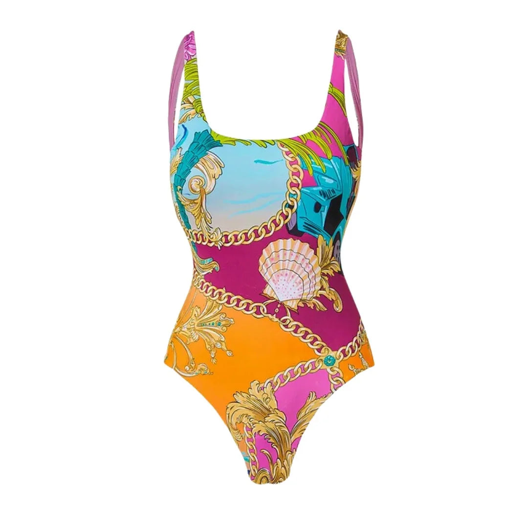 2 Pcs Set Push Up One Piece Swimsuit - Norellé