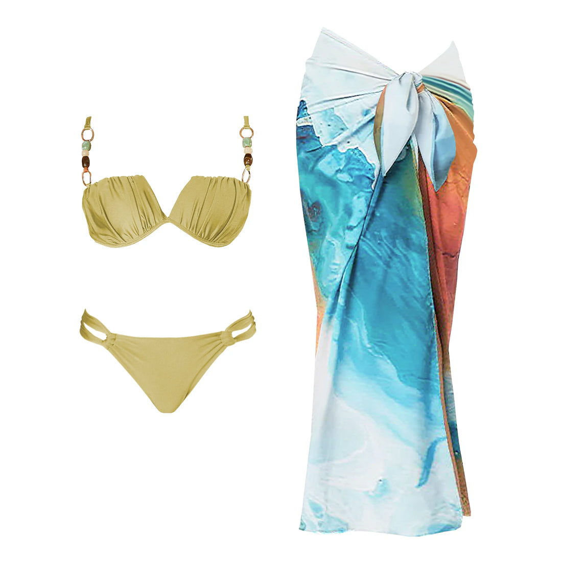 2Pcs Swimsuit Women Swimwear - Norellé