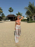 3 Pcs Bikini Swimsuit With Cover Up Pants Swimwear Women - Norellé