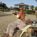 3 Pcs Bikini Swimsuit With Cover Up Pants Swimwear Women - Norellé