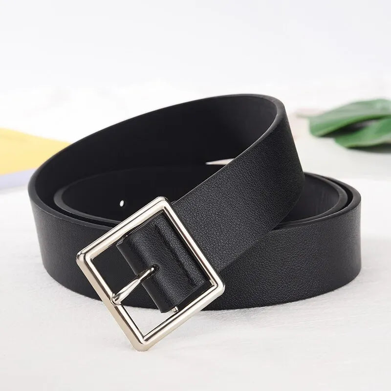Women'S Belt Soft Pu Leather