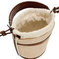 Straw Bucket Bag Weave Women Handbags Shoulder Crossbody Bags