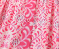 Women Elegant V Neck Floral Print Casual Shirt Midi Dress