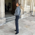 Cropped Jacket for Women Short Coat Tweed Jacket - Norellé