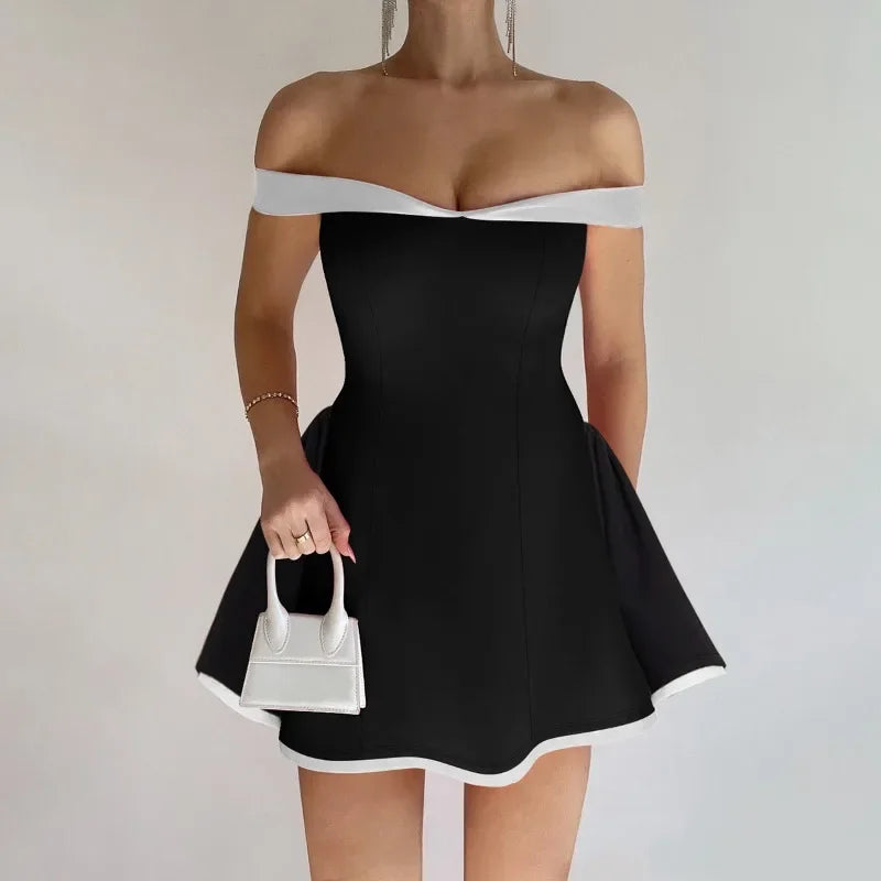 Women's Backless Sleeveless Mini Dress Bandeau - Norellé