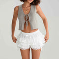 Women’s Layered Ruffle Shorts