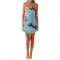 Women Mini Dress Strapless Backless