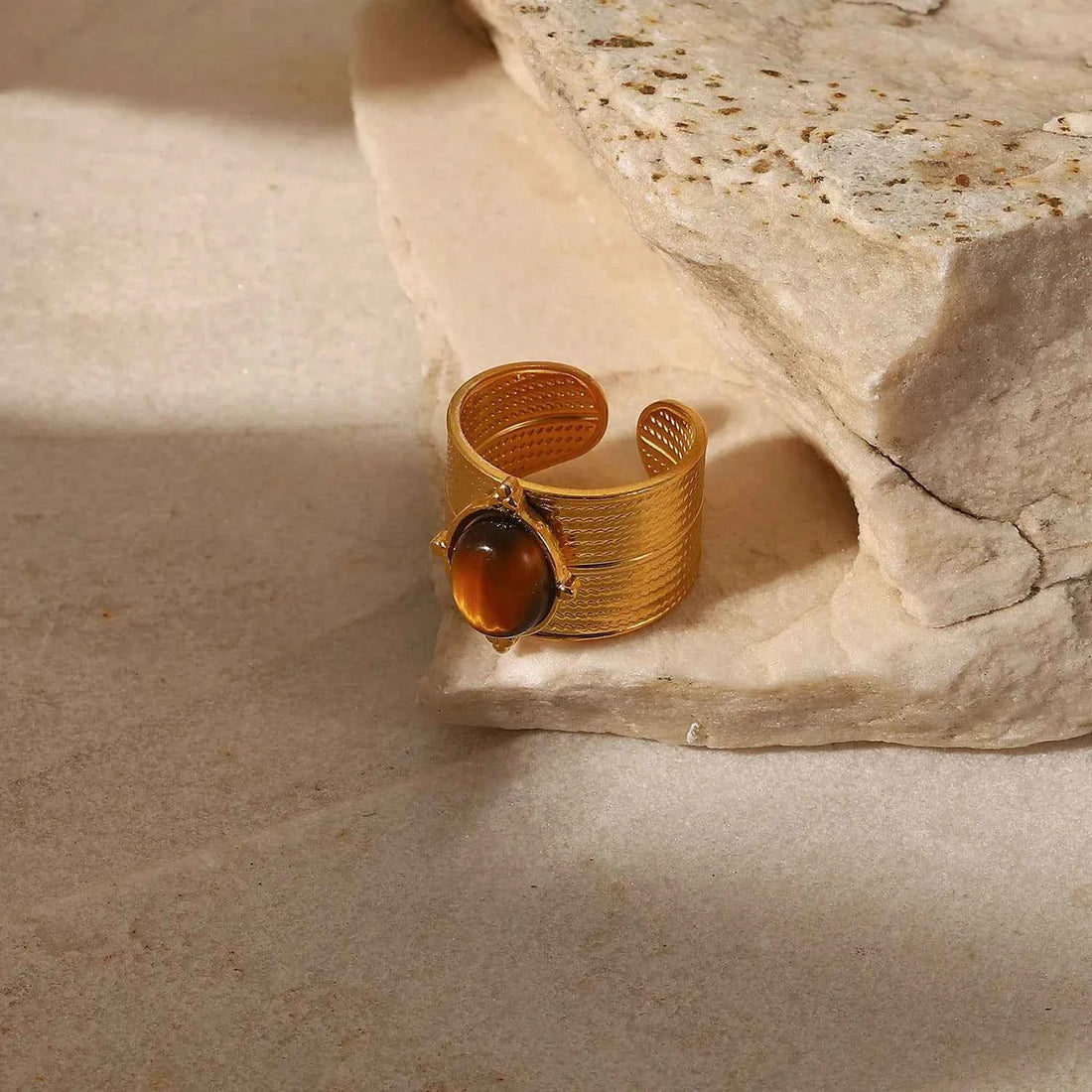Stainless Steel Natural Stone Tiger
