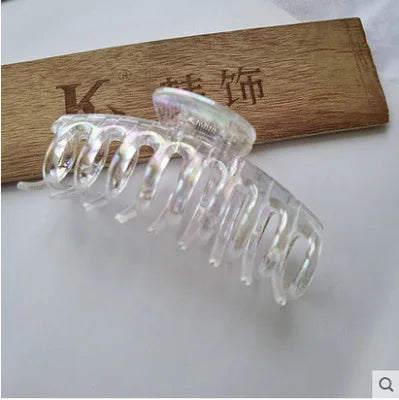 Acrylic Hair Clip Geometry Hairpin - FJ01-11cm