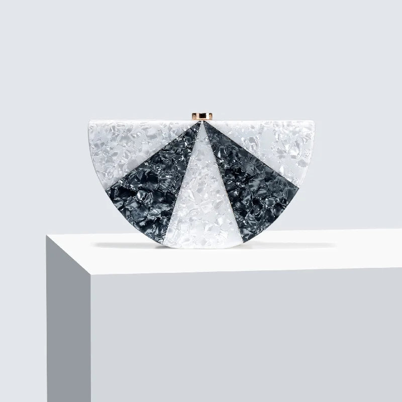 Acrylic Shoulder Crossbody Bag Clutch