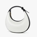 Adjustable Half-Moon Handbag - Ivory