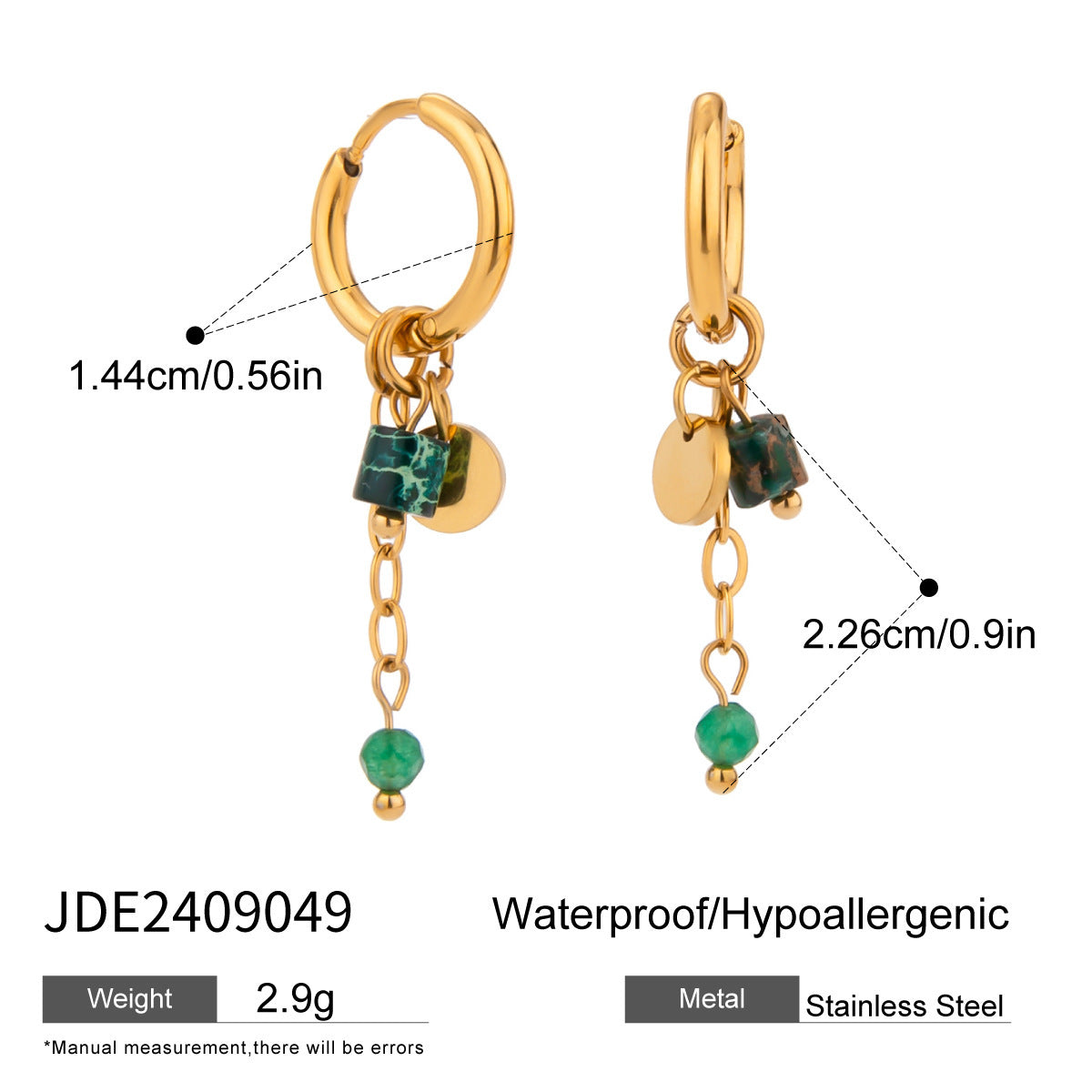 Advanced Sense High-profile Earrings Special-interest - JDE2409049 - electronic accessories