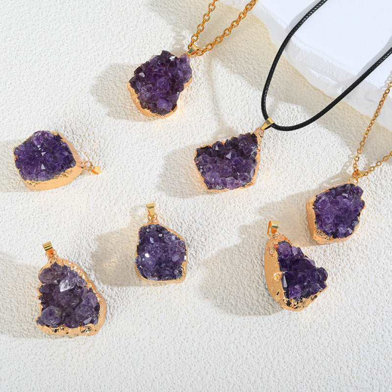 Amethyst Necklace Pendant - electronic accessories