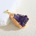 Amethyst Necklace Pendant - Single Without Chain - electronic accessories