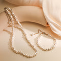 Aogu Cross-border INS Simple Baroque Pearl Necklace - electronic accessories