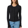 Autumn Winter Sweater Cardigan Women - black / S