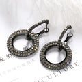 Rhinestone Earrings Fashion Creative Long Women - Norellé