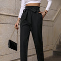 Ladies' Solid Color Slimming And Minimalist Pants - Norellé