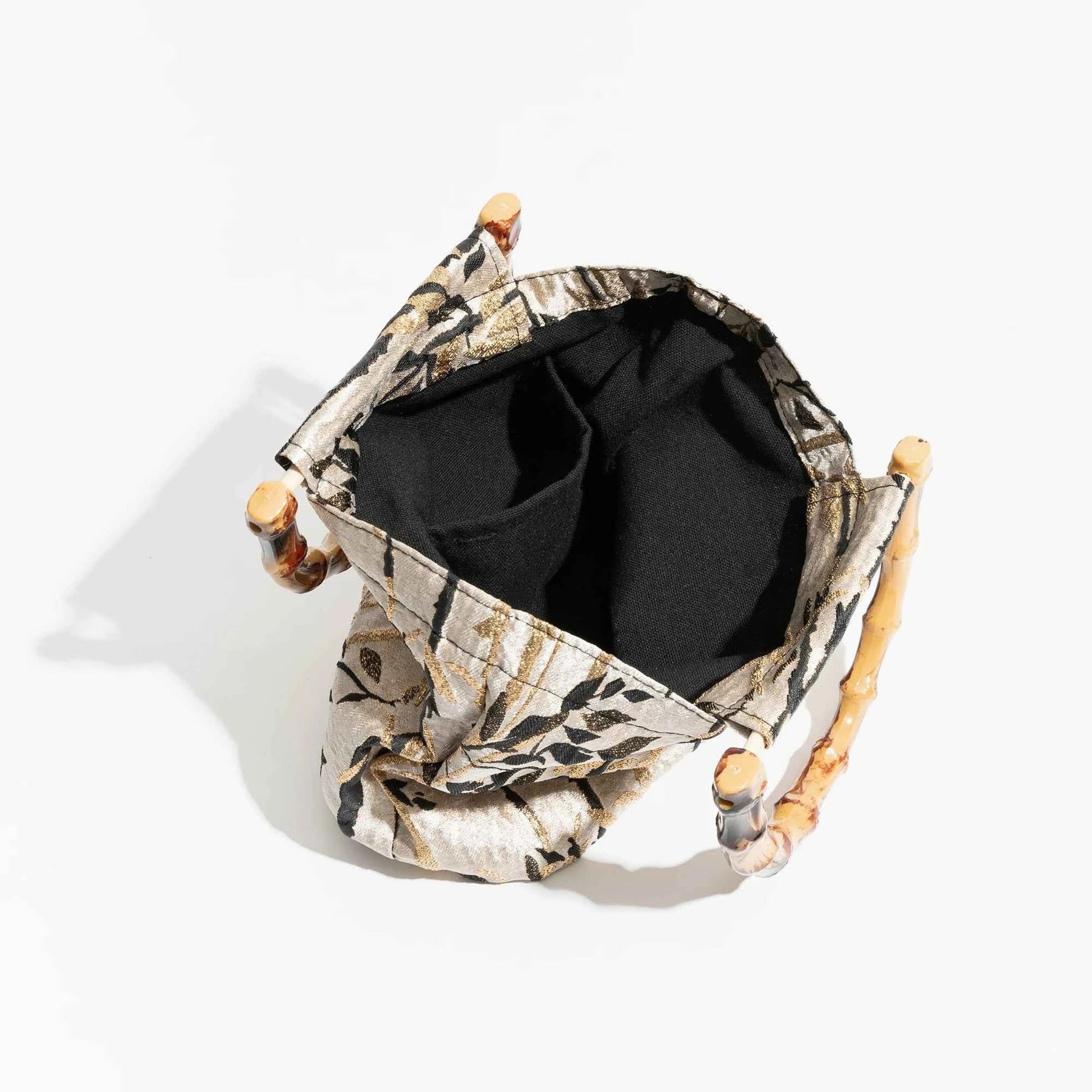 Bamboo Embroidery Clutch Bag