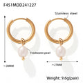 Baroque Freshwater Pearl Necklace Bracelet Earrings Ins Niche Sweet - electronic accessories