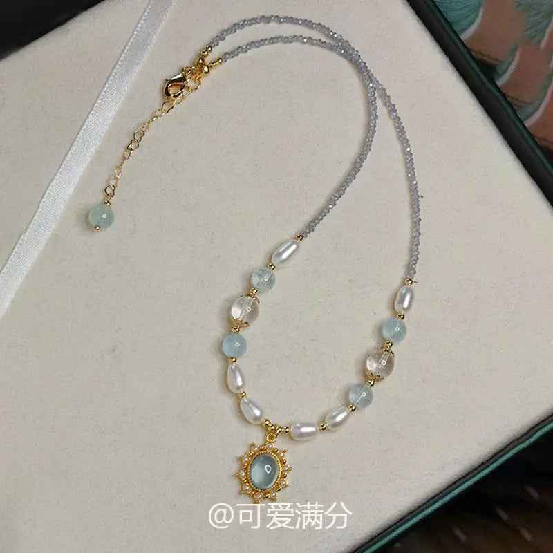 Beaded Asterism Refined Grace All-match Fashion Necklace - electronic accessories