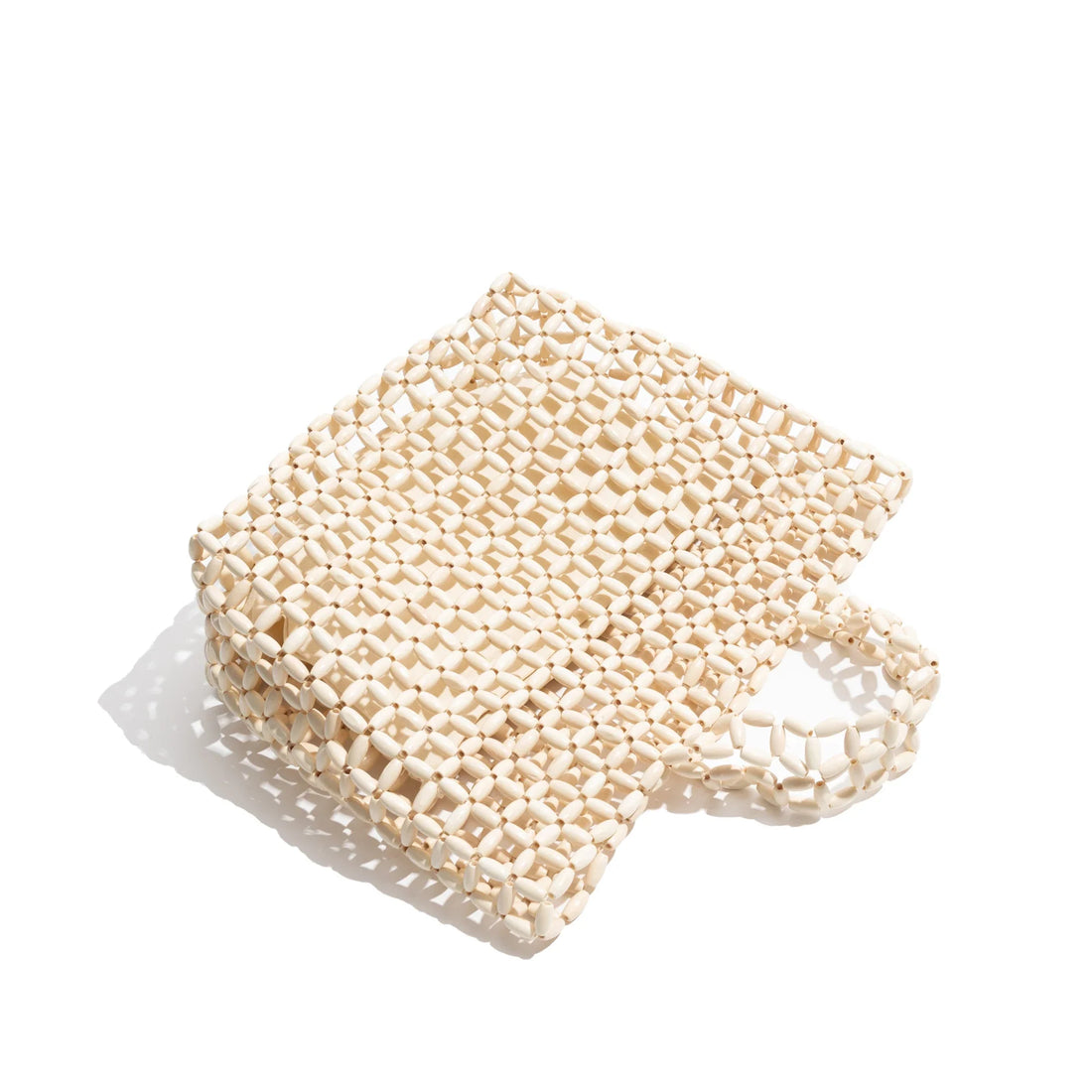 Beaded Weave Handmade Tote Handbags - M 1