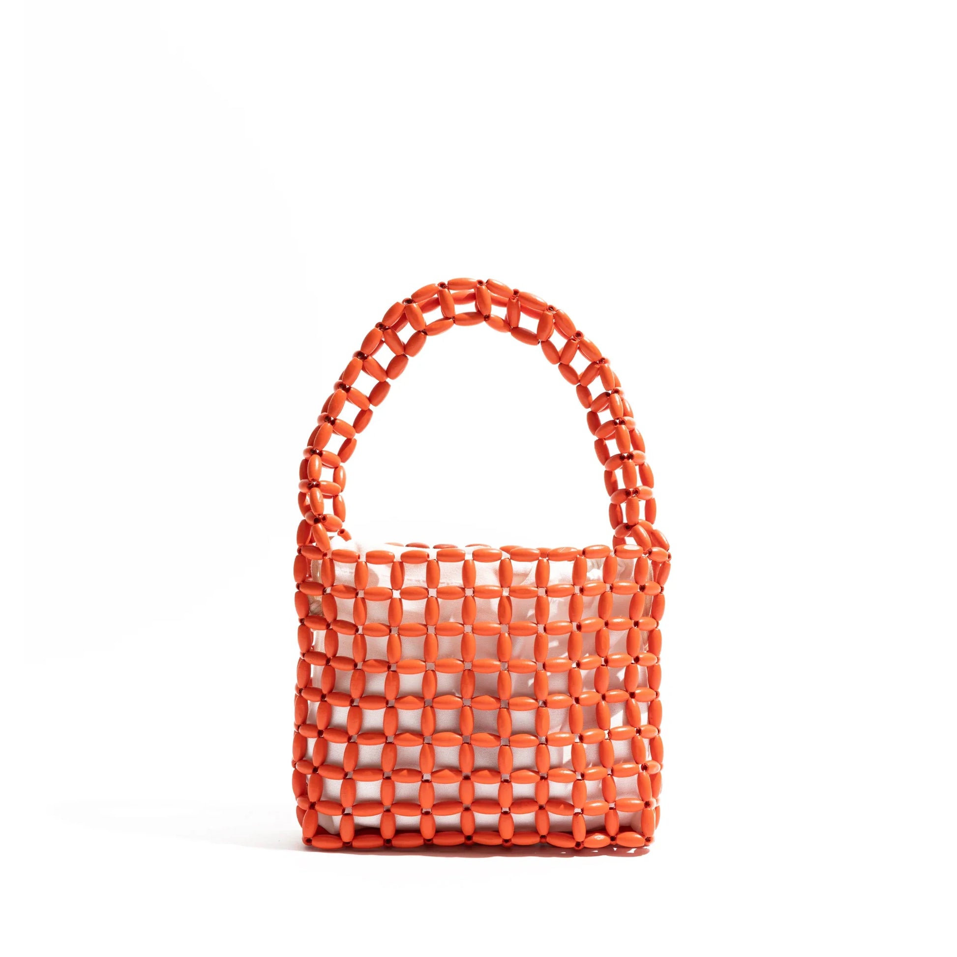 Beaded Weave Handmade Tote Handbags - S 4