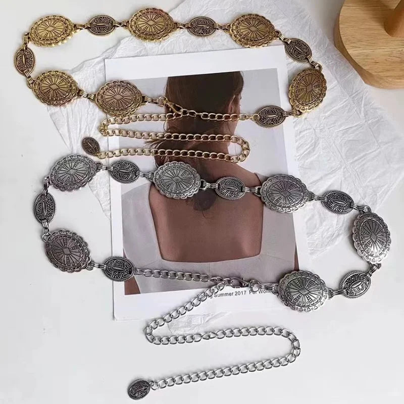 Belt For Women - Silver / 120cm