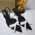 Black Sequins High Heels Women