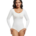 Body Shapewear Bodysuit Tummy Control - White / XXL